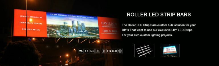 LBY Roller LED Strip Bars Applications